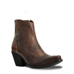 Ariat Ladies Carmelita Rhino Tan Snip Toe Boots 10040329