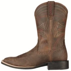 Ariat Men’s Sport Wide Square Toe Brown Boots 10010963 9 Ariat Men’s Sport Wide Square Toe Brown Boots 10010963 -Ariat Shoes Shop 10010963 2