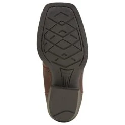 Ariat® Youth Roughstock Oiled Rowdy Brown Western Boots 10014101 -Ariat Shoes Shop 10014101 sole