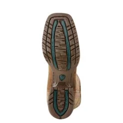 Ariat® Ladies Hybrid Rancher Distressed Brown Western Boots 10018527 -Ariat Shoes Shop 10018527 sole