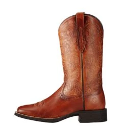 Ariat® Ladies Round Up Remuda Naturally Rich Western Boot 10019905 11 Ariat® Ladies Round Up Remuda Naturally Rich Western Boot 10019905 -Ariat Shoes Shop 10019905 side