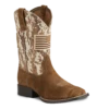 Ariat Children's Antique Mocha Suede Patriot Boots 10019913 2 Ariat Children's Antique Mocha Suede Patriot Boots 10019913 -Ariat Shoes Shop 10019913