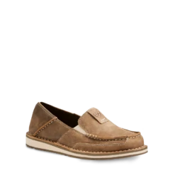 Ariat® Ladies Cruiser Brown Bomber Casual Slip-on Shoes 10023008