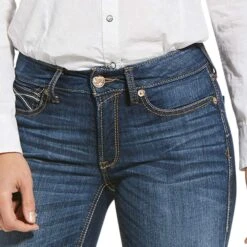 Ariat® Ladies Rosa Perfect Rise Cooling Fabric Boot Cut Jeans 10027713 -Ariat Shoes Shop 10027713 02