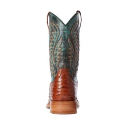 Ariat® Men's Gallup Roaring TurquoiseExotic Boots 10034113 -Ariat Shoes Shop 10034113 heel