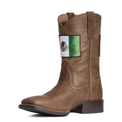 Ariat Men's Sport OrgulloII Distressed Brown Boots 10038365 10 Ariat Men's Sport OrgulloII Distressed Brown Boots 10038365 -Ariat Shoes Shop 10038365 medial