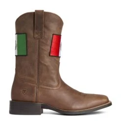 Ariat Men's Sport OrgulloII Distressed Brown Boots 10038365 11 Ariat Men's Sport OrgulloII Distressed Brown Boots 10038365 -Ariat Shoes Shop 10038365 sideother