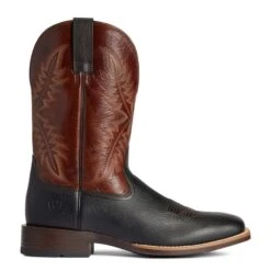 Ariat Men's Rawly Ultra Dark Soil & Burnt Black Boots 10038371 -Ariat Shoes Shop 10038371 side32