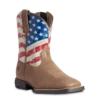 Ariat Children's American Flag Stars &Stripes Leather Boots 10038375 -Ariat Shoes Shop 10038375