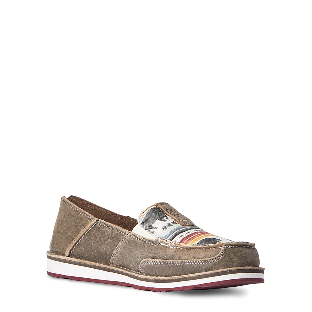 Ariat Ladies Natural Taupe & Buffalo Print Cruiser Shoes 10038418 3 Ariat Ladies Natural Taupe & Buffalo Print Cruiser Shoes 10038418