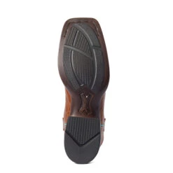 Ariat Ladies Primera Dark Tan & Pomegranate StretchFit Boots 10038461 -Ariat Shoes Shop 10038461 sole