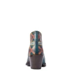 Ariat Ladies Pendleton Dixon Aged Turquoise Snip Toe Booties 10038474 11 Ariat Ladies Pendleton Dixon Aged Turquoise Snip Toe Booties 10038474 -Ariat Shoes Shop 10038474 heel