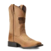 Ariat Children's Patriot 2.0 Homestead Brown Square Toe Boots 10039909 -Ariat Shoes Shop 10039909