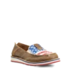 Ariat® Ladies Brown & Distressed Flag Cruiser Shoes 10040359 -Ariat Shoes Shop 10040359