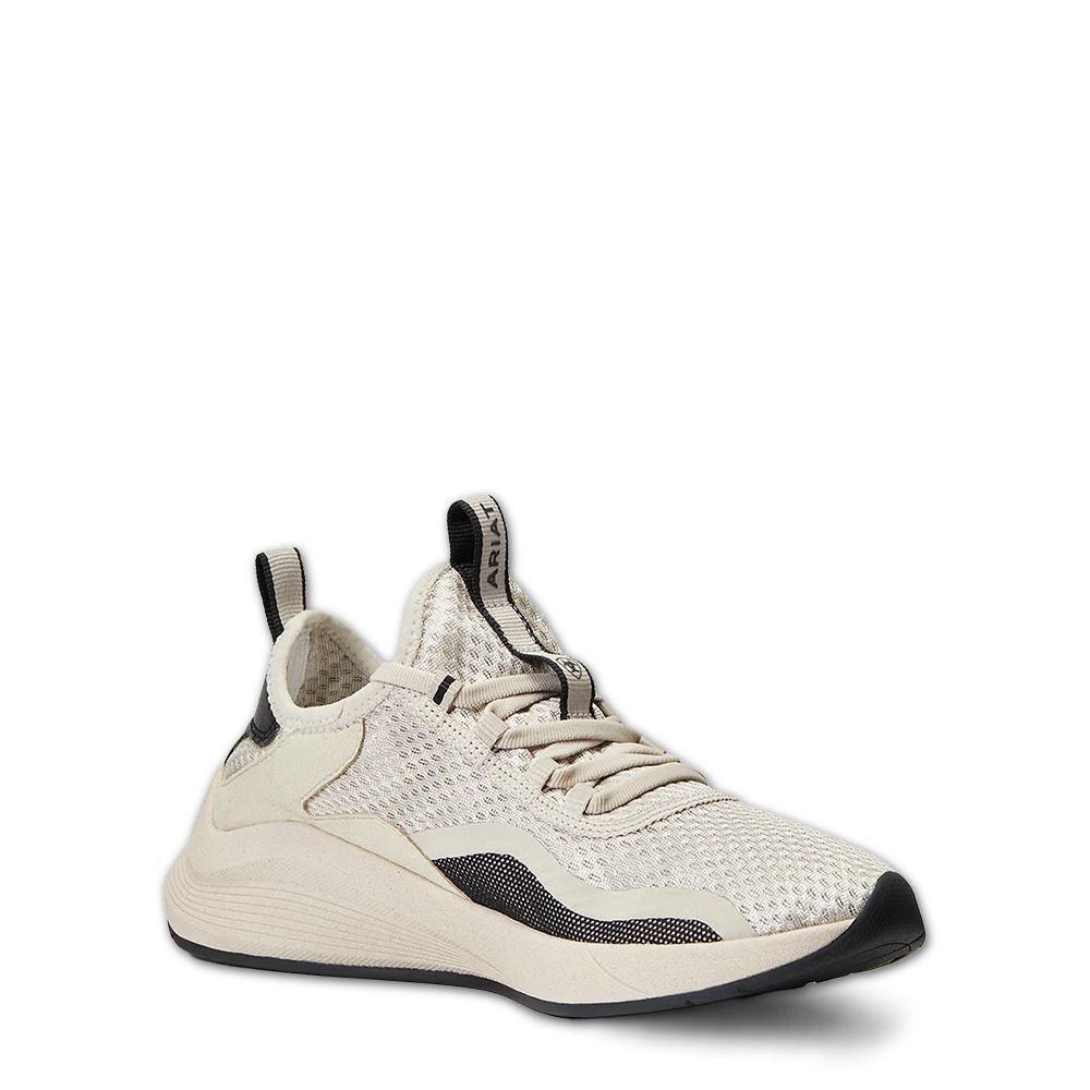 Ariat® Ladies Ignite Eco Cream Lace Up Shoes 10040407 3 Ariat® Ladies Ignite Eco Cream Lace Up Shoes 10040407