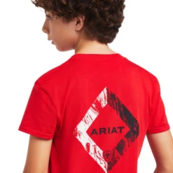 Ariat® Youth Boy's Diamond Wood Uakari Red Graphic T-shirt 10040885 8 Ariat® Youth Boy's Diamond Wood Uakari Red Graphic T-shirt 10040885 -Ariat Shoes Shop 10040885D