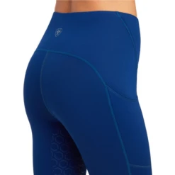 Ariat® Ladies Venture Thermal Half Grip Estate Blue Legginngs 10041346 -Ariat Shoes Shop 10041346d