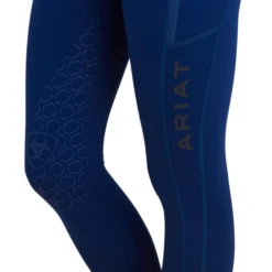 Ariat® Ladies Venture Thermal Half Grip Estate Blue Legginngs 10041346 -Ariat Shoes Shop 10041346e