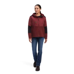 Ariat® Ladies Rebar Cloud 9 Insulated Maroon Jacket 10041444 -Ariat Shoes Shop 10041444a