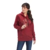Ariat® Ladies R.E.A.L™ Beartooth Rouge Red Pullover Hoodie 10041633 -Ariat Shoes Shop 10041633b