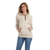 Ariat® Ladies R.E.A.L™ Oatmeal Heather Pullover Sweatshirt 10042239 -Ariat Shoes Shop 10042239a