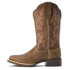 Ariat® Ladies Hybrid Rancher Stretchfit Pebble Pull On Boots 10042385 -Ariat Shoes Shop 10042385d