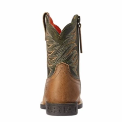 Ariat® Children's Firecatcher Alfalfa & Brown Square Toe Boots 10042416 13 Ariat® Children's Firecatcher Alfalfa & Brown Square Toe Boots 10042416 -Ariat Shoes Shop 10042416c