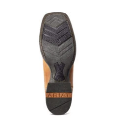 Ariat Men's Ridin' High Desert Tan & Dark Brick Square Toe Boots 10042469 12 Ariat Men's Ridin' High Desert Tan & Dark Brick Square Toe Boots 10042469 -Ariat Shoes Shop 10042469 sole