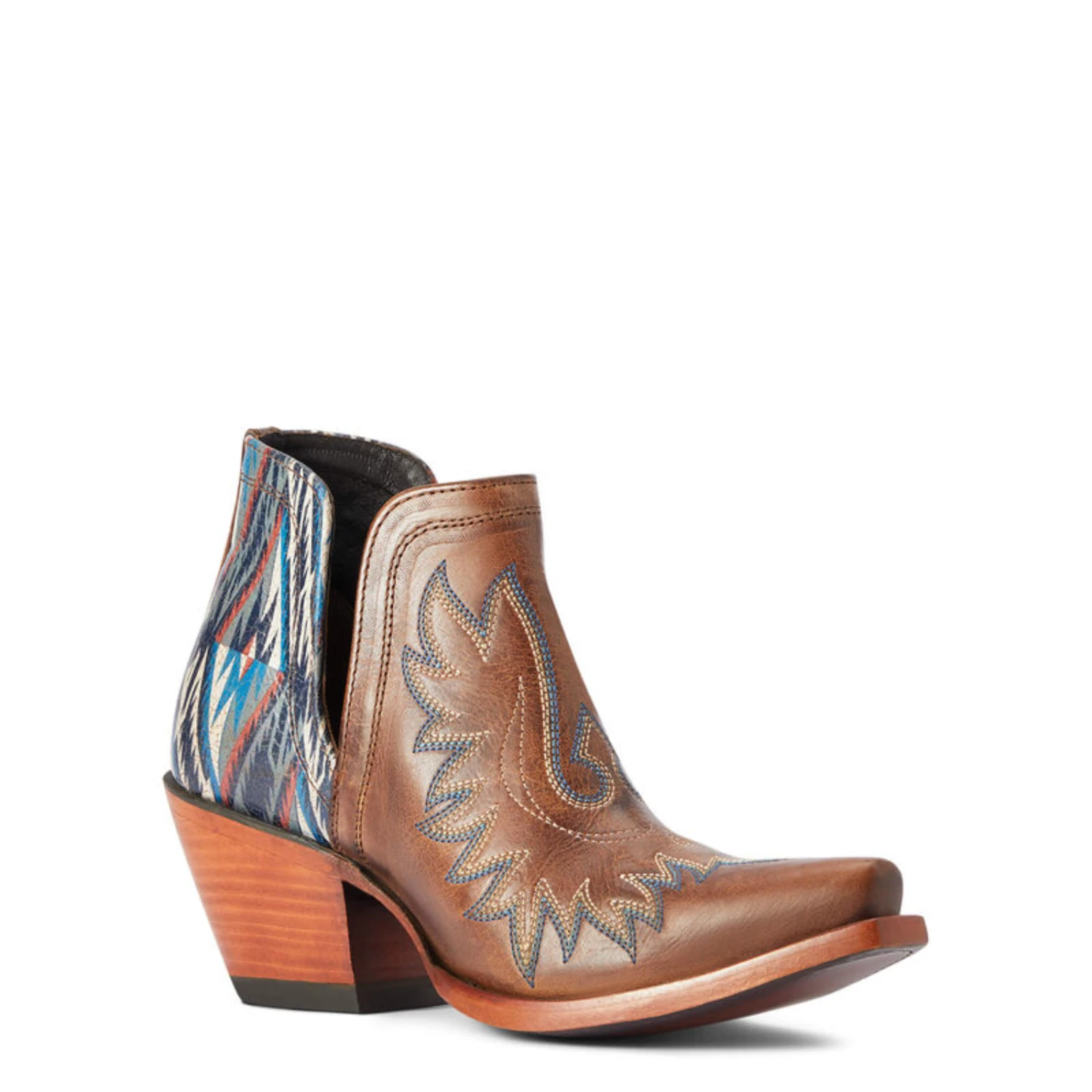 Ariat® Ladies Dixon Chimayo New Mexico Fiery Tan Booties 10042579 5 Ariat® Ladies Dixon Chimayo New Mexico Fiery Tan Booties 10042579 - Image 3