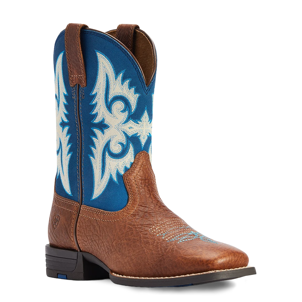 Ariat Children's Lonestar Red Dirt Road & Blue Waves Square Toe Boots 10042597 3 Ariat Children's Lonestar Red Dirt Road & Blue Waves Square Toe Boots 10042597