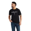 Ariat® Youth Boy's Streak Skull Black Graphic T-shirt 10042705 -Ariat Shoes Shop 10042650 Ariat Mens Ariat Streak Skull Short Sleeve Tshirt Tee Kowear 02 01311