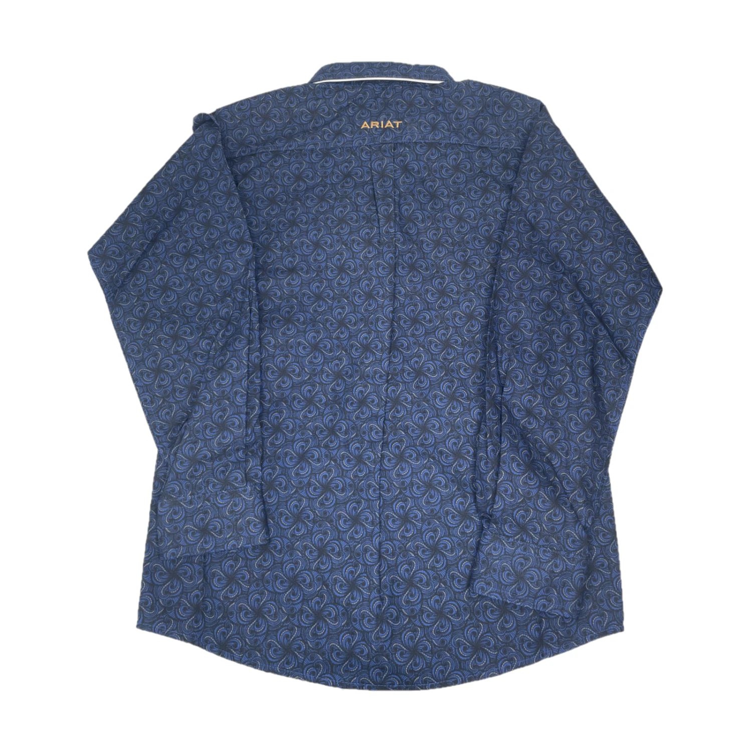 Ariat® Youth Boy's Giles Estate Blue Button Down Shirt 10042797 4 Ariat® Youth Boy's Giles Estate Blue Button Down Shirt 10042797 - Image 2