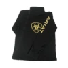 Ariat® Youth New Team Black & Gold Softshell Jacket 10043052 -Ariat Shoes Shop 10043052a