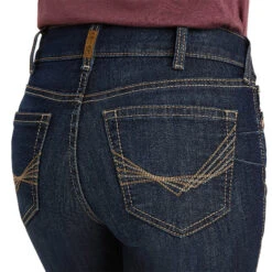 Ariat Ladies R.E.A.L Perfect Rise Greta Straight Dark Wash Denim Jeans 10043145 10 Ariat Ladies R.E.A.L Perfect Rise Greta Straight Dark Wash Denim Jeans 10043145 -Ariat Shoes Shop 10043145 01