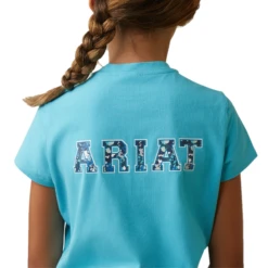 Ariat® Girls Varsity Camo Maui Blue T-Shirt 10043735 9 Ariat® Girls Varsity Camo Maui Blue T-Shirt 10043735 -Ariat Shoes Shop 10043735f
