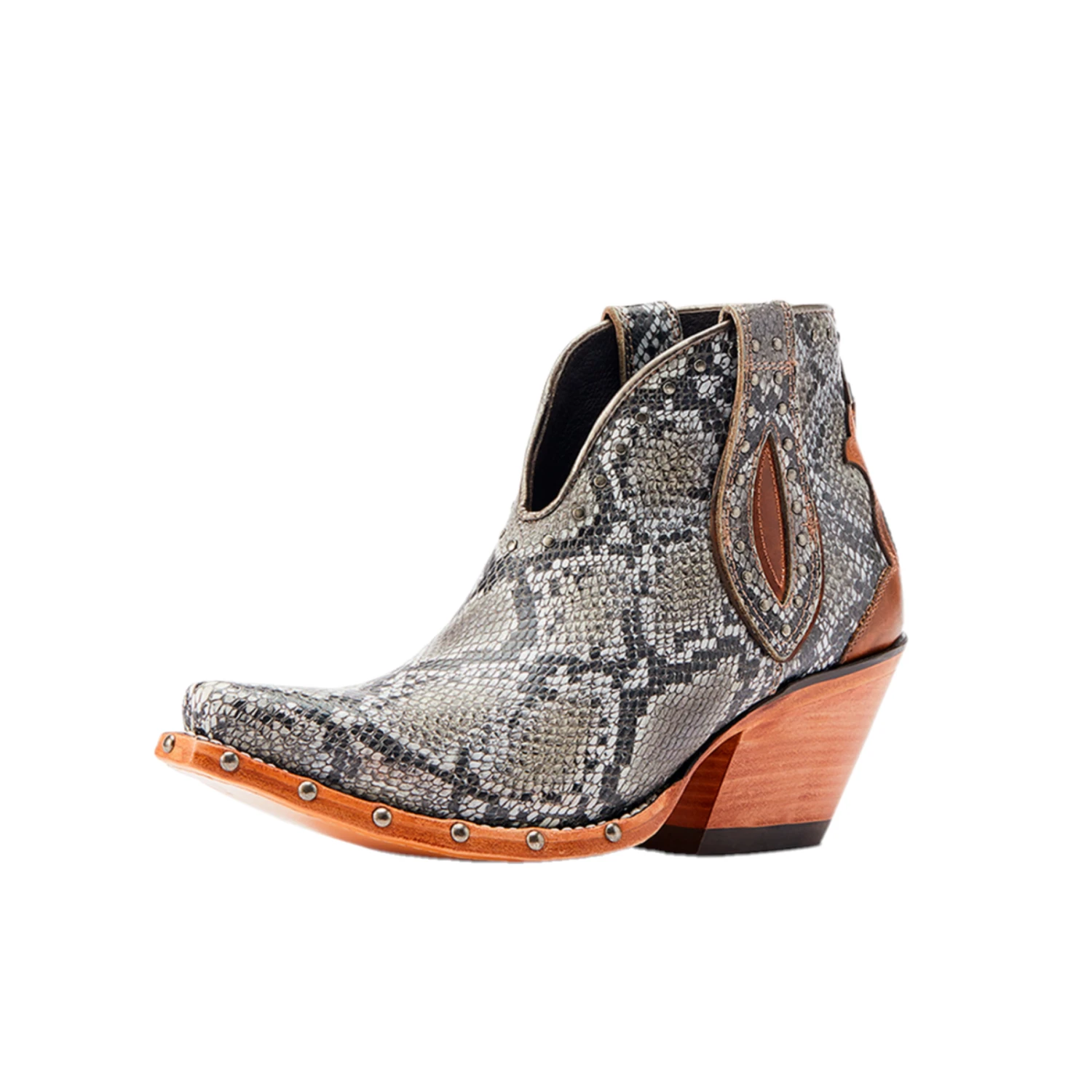 Ariat® Ladies Greeley Shades Of Grain & Natural Snake Booties 10044398 7 Ariat® Ladies Greeley Shades Of Grain & Natural Snake Booties 10044398 - Image 5