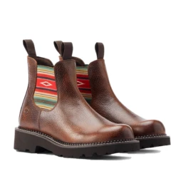 Ariat® Ladies Fatbaby® Twin Serape Gore Copper Brown Boots 10044407 -Ariat Shoes Shop 10044407a