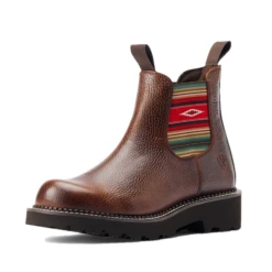 Ariat® Ladies Fatbaby® Twin Serape Gore Copper Brown Boots 10044407 -Ariat Shoes Shop 10044407g