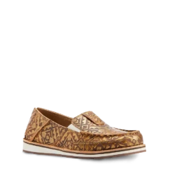 Ariat® Ladies Cruiser Copper Blanket Embossed Slip On Shoes 10044534