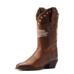 Ariat® Ladies Heritage Liberty Stretch Fit Sassy Brown Boots 10044541 -Ariat Shoes Shop 10044541a