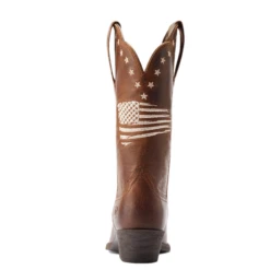 Ariat® Ladies Heritage Liberty Stretch Fit Sassy Brown Boots 10044541 -Ariat Shoes Shop 10044541e