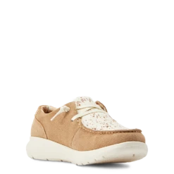 Ariat® Ladies Hilo Walnut & Spotted Hair Slip On Shoes 10044589