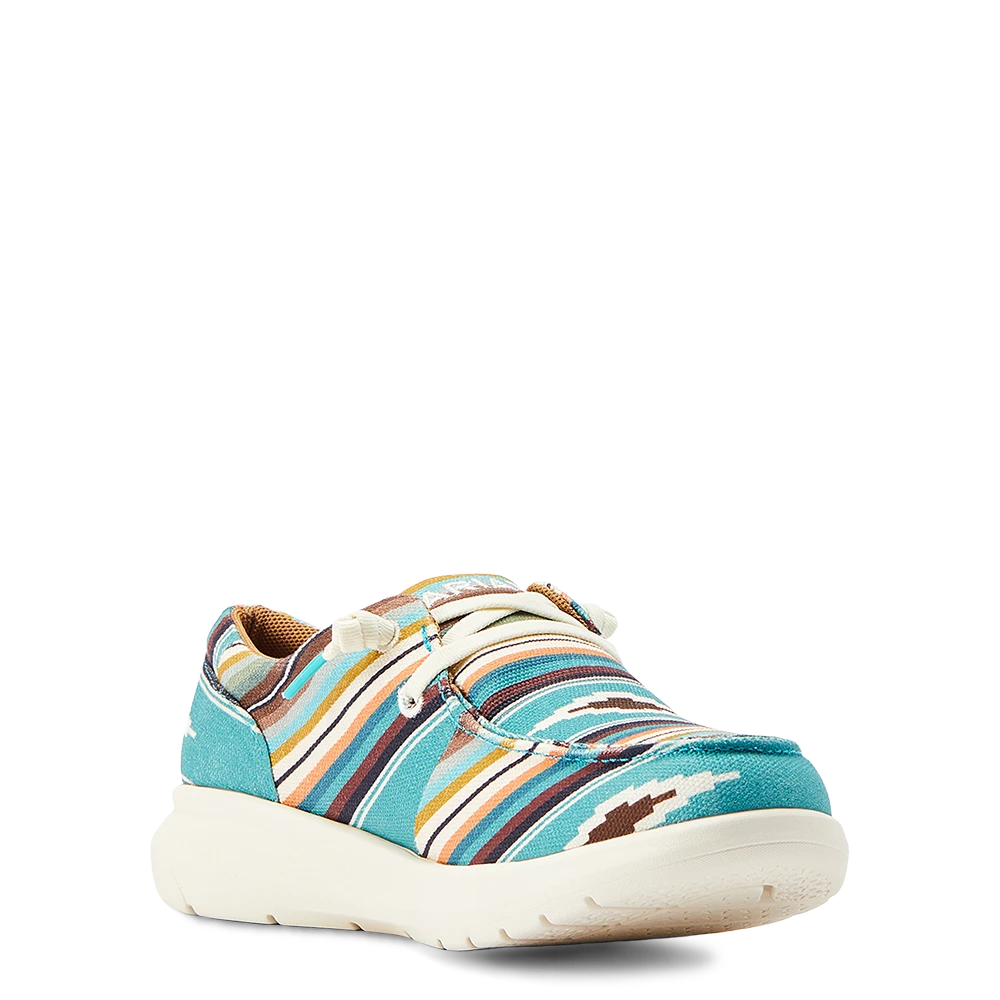 Ariat® Ladies Hilo Turquoise Serape Print Slip On Shoes 10044590 3 Ariat® Ladies Hilo Turquoise Serape Print Slip On Shoes 10044590