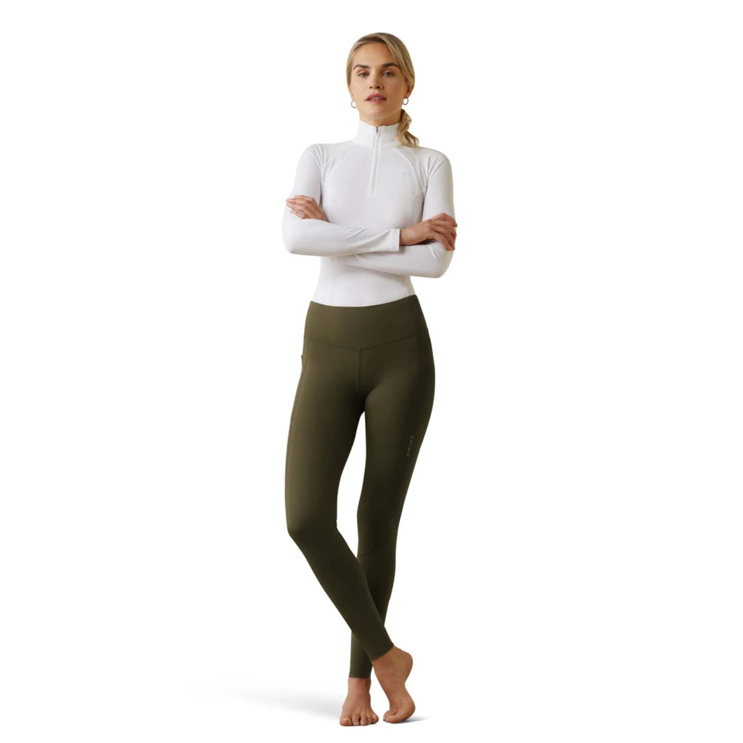Ariat® Ladies Tek Tight Forrest Mist Green Leggings 10044636 8 Ariat® Ladies Tek Tight Forrest Mist Green Leggings 10044636 - Image 6