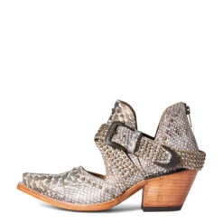 Ariat Ladies Dixon Rock 'N' Roll Silver Snake Print Booties 10036016 -Ariat Shoes Shop 1280 wOuqlxheRu80