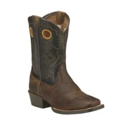 Ariat Children’s Distressed Brown Roughstock Cowboy Boot 10016239 -Ariat Shoes Shop 12 32649fb8 f8af 4f41 8a4e a591cdd5897c
