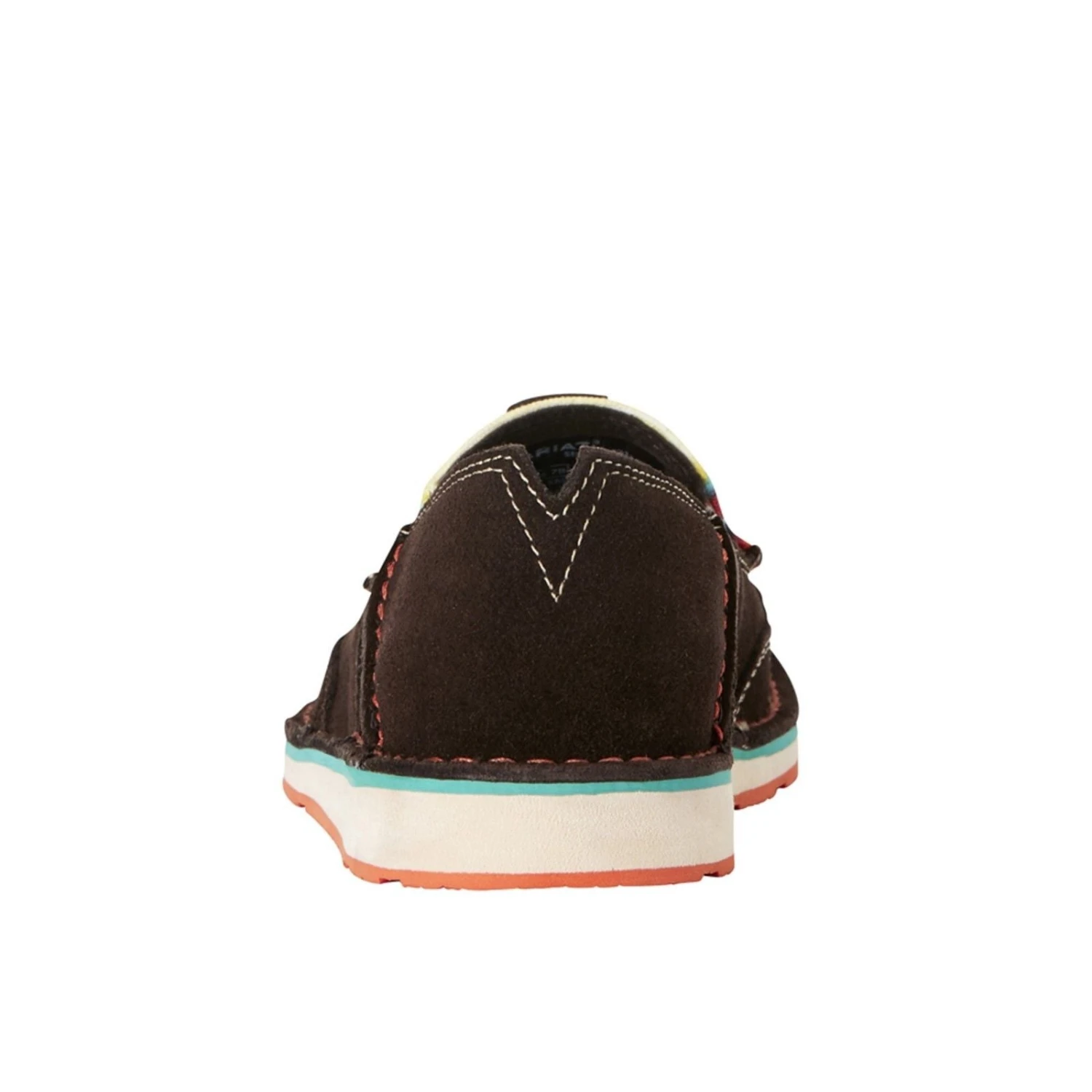 Ariat® Ladies Cruiser Chocolate Fudge Red Serape Print Shoes 10021153 6 Ariat® Ladies Cruiser Chocolate Fudge Red Serape Print Shoes 10021153 - Image 4