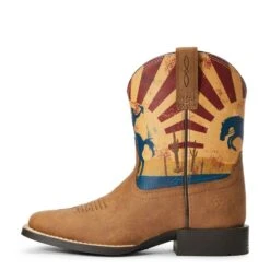 Ariat® Children's Dinero Tan & Sunset Scene Western Boots 10034063 10 Ariat® Children's Dinero Tan & Sunset Scene Western Boots 10034063 -Ariat Shoes Shop 57 4e7124ac 2607 4470 adba dd5ed52ae447