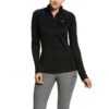 Ariat® Ladies Sunstopper 2.0 Black 1/4-Zip Pullover Baselayer 10030429 -Ariat Shoes Shop 57 56f6604b 5871 425c 9945 2b62f3d2e0de