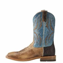 Ariat® Men's Arena Rebound Dusted Wheat & Heritage Blue Boots 10021679 -Ariat Shoes Shop 57 5c2fa74a 3101 4b64 b0aa af00c502fdf3